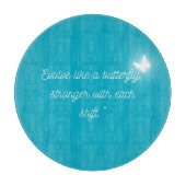 Die Evolution des Schmetterlings Schneidebrett (Vorderseite)