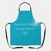 Die Evolution des Schmetterlings Schürze (Vorderseite)