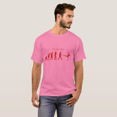 Die Evolution des T - Shirt des Mann-(Tanz) (Vorne ganz)