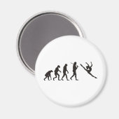 Die Evolution des Tänzers Magnet (Vorderseite/Rückseite)