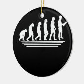 Die Evolution eines Zivilen technischen Funny Zivi Keramik Ornament (Links)