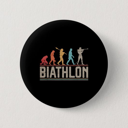 Die Evolution von Biathlon Target Shooting XC Skii Button (Vorderseite)