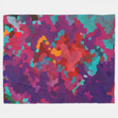 DIE EVOLUTION VON LAURA BRANIGAN FLEECEDECKE (Vorderseite (Horizontal))