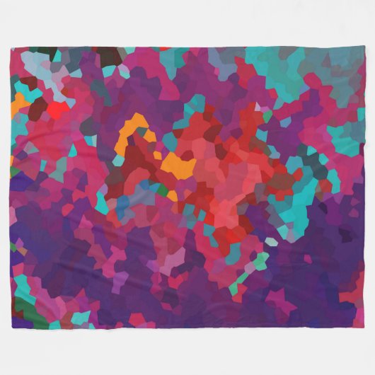 DIE EVOLUTION VON LAURA BRANIGAN FLEECEDECKE (Vorderseite (Horizontal))