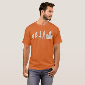 Die Evolution Von T-Shirt (Vorne ganz)