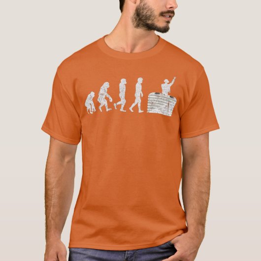 Die Evolution Von T-Shirt (Vorderseite)