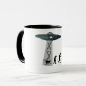 Die Evolutions-Verschwörung Tasse (Vorderseite Links)