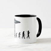 Die Evolutions-Verschwörung Tasse (VorderseiteRechts)