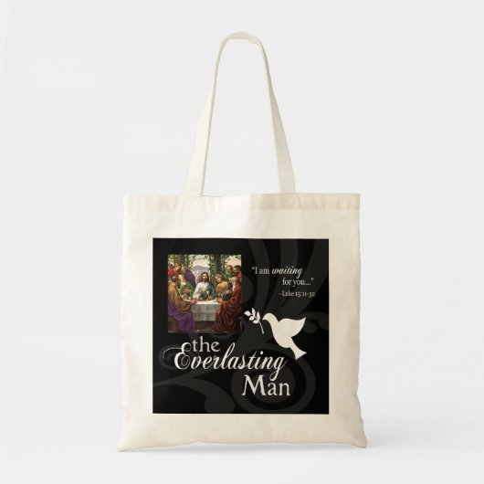 Die ewig Mann-Tasche Tragetasche (Vorne)