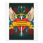 Die ewige Liebe einer Mutter Fotodruck (Vorne)