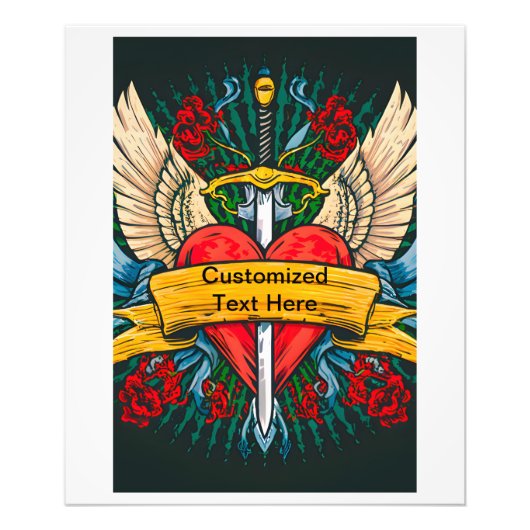 Die ewige Liebe einer Mutter Fotodruck (Vorne)