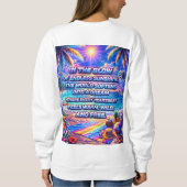 Die ewige Sonnenwende Sweatshirt (Rückseite)