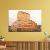 Die ewige Stille von Pasargadae Leinwanddruck (Insitu (Wohnzimmer))