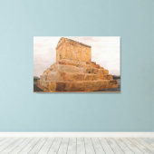 Die ewige Stille von Pasargadae Leinwanddruck (Insitu (Holzboden))