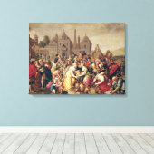 Die Exodus oder die Vasen der Ägypter Leinwanddruck (Insitu (Holzboden))