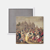 Die Exodus oder die Vasen der Ägypter Magnet (Vorderseite/Rückseite)