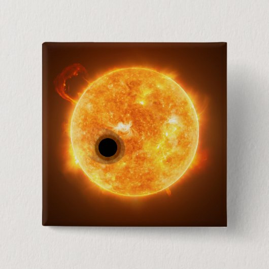 Die Exoplanet Wasp-107b ist ein Gasriese Button (Vorderseite)