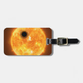 Die Exoplanet Wasp-107b ist ein Gasriese Gepäckanhänger (Vorderseite horizontal)