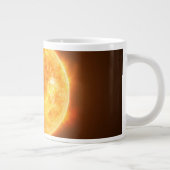 Die Exoplanet Wasp-107b ist ein Gasriese Jumbo-Tasse (Rechts)
