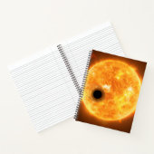 Die Exoplanet Wasp-107b ist ein Gasriese Notizblock (Innenseite)