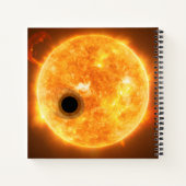 Die Exoplanet Wasp-107b ist ein Gasriese Notizblock (Rückseite)