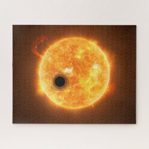 Die Exoplanet Wasp-107b ist ein Gasriese Puzzle