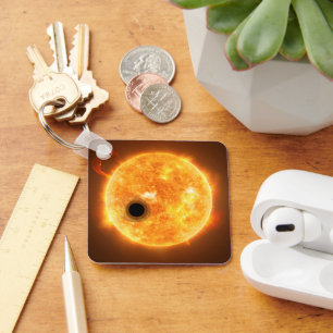 Die Exoplanet Wasp-107b ist ein Gasriese Schlüsselanhänger