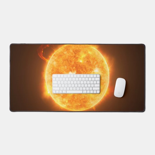 Die Exoplanet Wasp-107b ist ein Gasriese Schreibtischunterlage (Tastatur & Maus)