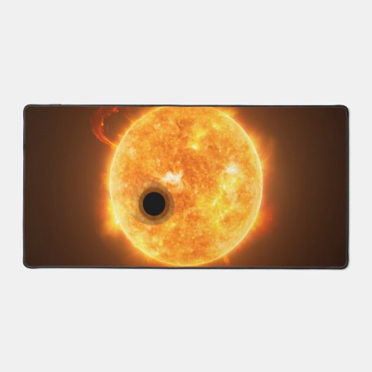 Die Exoplanet Wasp-107b ist ein Gasriese Schreibtischunterlage (Vorderseite)