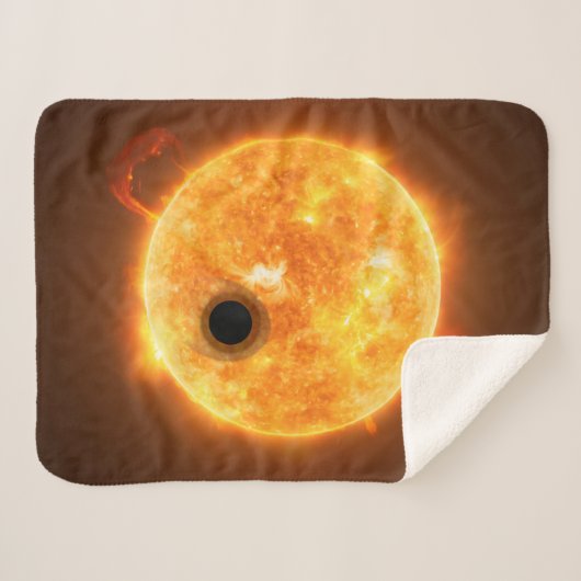 Die Exoplanet Wasp-107b ist ein Gasriese Sherpadecke (Vorderseite (Horizontal))