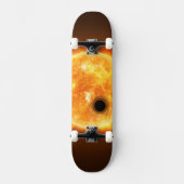 Die Exoplanet Wasp-107b ist ein Gasriese Skateboard (Vorderseite)