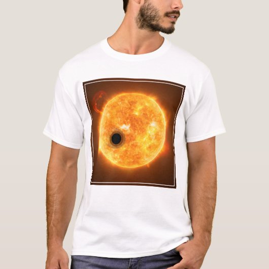 Die Exoplanet Wasp-107b ist ein Gasriese T-Shirt (Vorderseite)