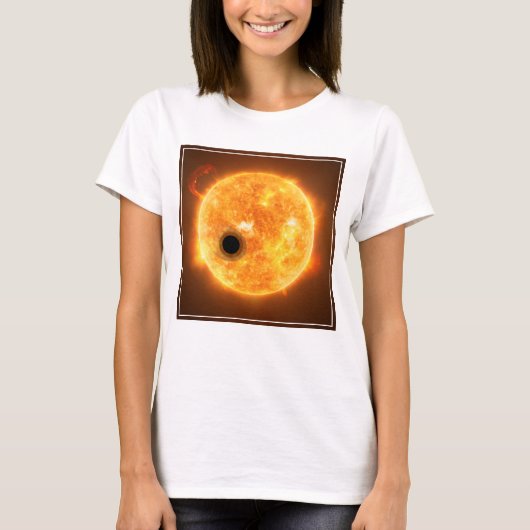 Die Exoplanet Wasp-107b ist ein Gasriese T-Shirt (Vorderseite)