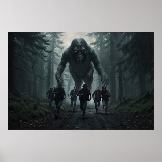 Die Expedition (Monster sind real) Poster (Vorne)