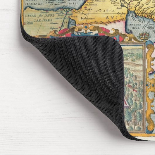 Die Expedition von Alexander der Große Mousepad (Ecke)