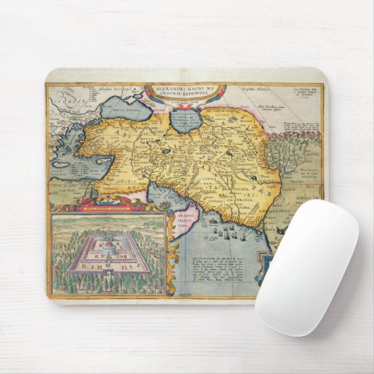 Die Expedition von Alexander der Große Mousepad (Mit Mouse)