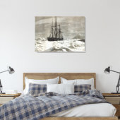 Die Expedition zum Nordpol Leinwanddruck (Insitu (Schlafzimmer))