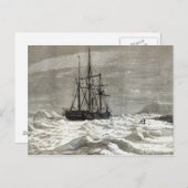 Die Expedition zum Nordpol Postkarte (Vorne/Hinten)