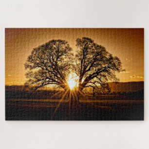 Die Explosion des Sonnenuntergangs - 20x30 - 1014 Puzzle