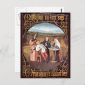 Die Extraktion des Steins der Wahnsinn Postkarte (Vorne/Hinten)