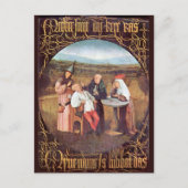 Die Extraktion des Steins der Wahnsinn Postkarte (Vorderseite)