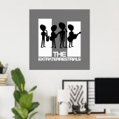 Die Extraterreste, Alien Poster (Heimbüro)