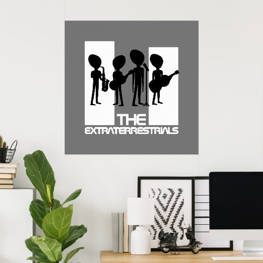 Die Extraterreste, Alien Poster (Heimbüro)