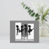 Die Extraterreste, Alien Postkarte (Stehend Vorderseite)