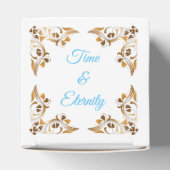 Die Extravagante "Gefälligkeitsbox" für goldenes L Geschenkschachtel (Oben)