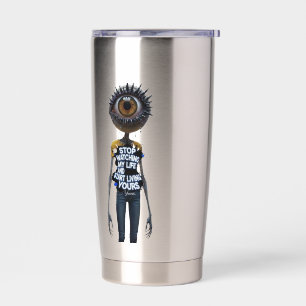 Die Eye And Word-Kollektion Thermobecher