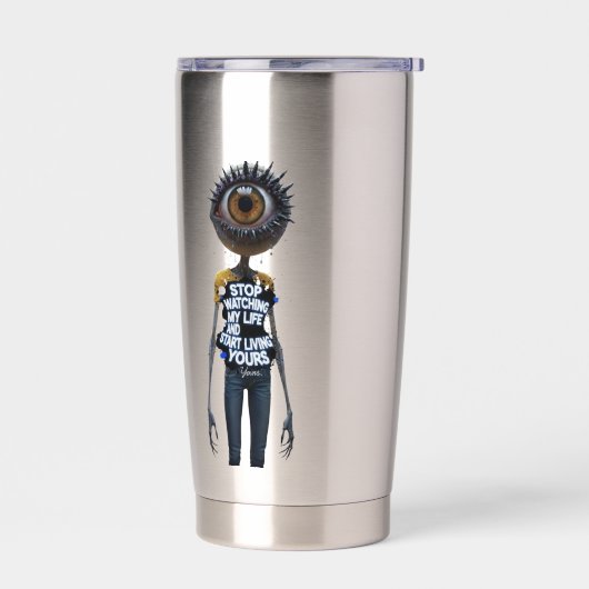 Die Eye And Word-Kollektion Thermobecher (Links)