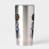 Die Eye And Word-Kollektion Thermobecher (Vorderseite)