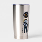 Die Eye And Word-Kollektion Thermobecher (Rechts)