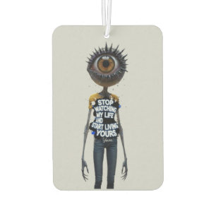 Die Eye And Word Sammlung Autolufterfrischer